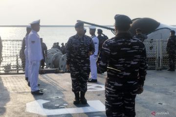 Koarmada I TNI AL inspeksi kapal perang jelang pergantian Pangkoarmada