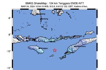 BMKG sebut gempa bumi M6,1 di Laut Sawu NTT tidak berpotensi tsunami