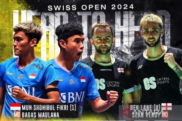 Bagas/Fikri keluar sebagai runner up Swiss Open 2024
