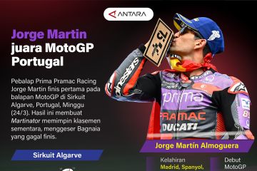 Jorge Martin juara MotoGP Portugal