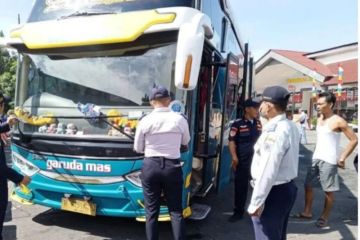 Dishub DKI pastikan pengemudi bus mudik gratis paham rute