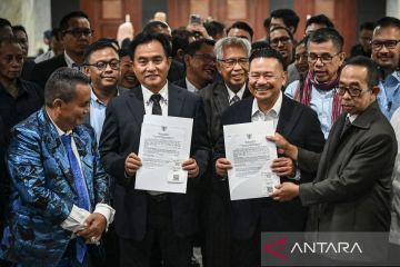 Tim Pembela Prabowo-Gibran mendaftarkan diri sebagai pihak terkait dalam gugatan PHPU