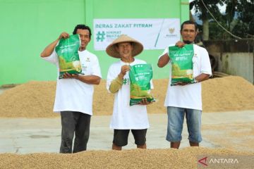 Lumbung pangan Baznas Sukabumi siapkan 93 ton beras untuk zakat fitrah