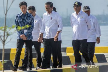 Presiden resmikan dua pelabuhan di Teluk Palu