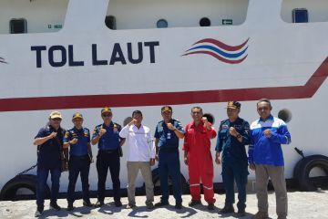 Kapal perintis bantuan dari Kemenhub tiba di Ternate