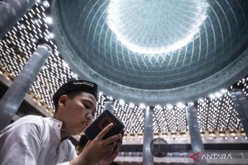 Indonesia Quran Hours 2024 saat ramadhan di Masjid Istiqlal