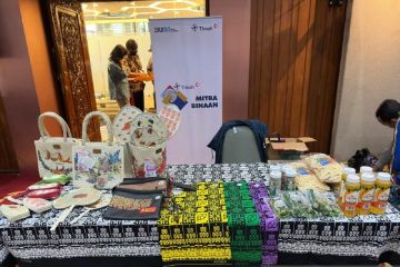 PT Timah memasarkan produk UMKM Babel di Pameran Kementerian ESDM