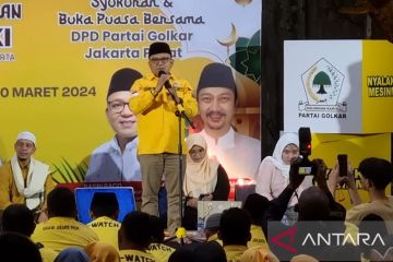 Perolehan suara di Pileg tinggi, Golkar DKI gelar syukuran 