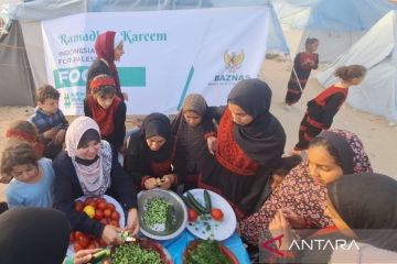 Baznas distribusikan makanan siap saji di Palestina selama Ramadhan