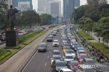 Kemacetaan saat akhir pekan di Ibu Kota