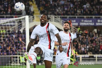 Rafael Leao tampil gemilang saat Milan menang 2-1 atas Fiorentina