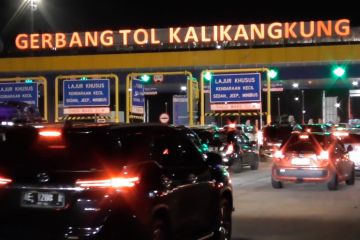 462.851 kendaraan diprediksi lintasi GT Kalikangkung saat mudik