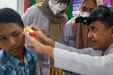 RSUCM Aceh Utara edukasi siswa jaga kesehatan pendengaran