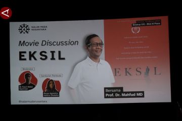 Diskusi film 'Eksil', Mahfud MD: Jangan ulangi pengalaman pahit itu