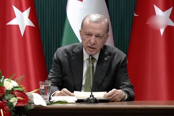 Erdogan: Turki siap jadi penjamin untuk akhiri konflik Gaza