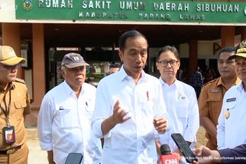Presiden Jokowi janji benahi kekurangan yang ada di RSUD Sibuhuan