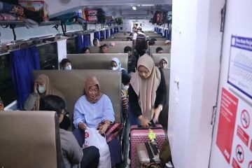 KAI catat 1,6 juta tiket ludes terjual untuk mudik Lebaran