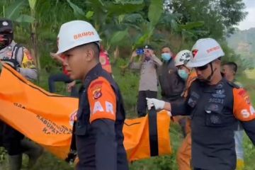 Korban longsor kelima di Cipongkor ditemukan 15km dari lokasi kejadian