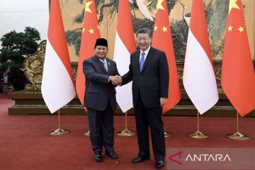 Prabowo ke Presiden Xi tegaskan China mitra kunci RI jaga stabilitas