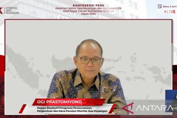 OJK: Aset industri asuransi tumbuh capai Rp1.130,05 triliun