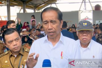 Presiden sebut harga komoditas di Pasar Rakyat Merangin Jambi stabil