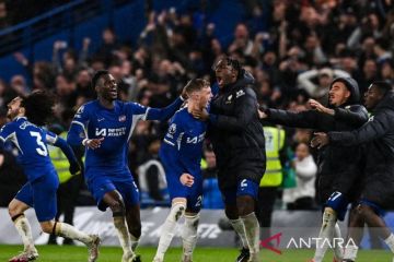 Dua gol Palmer pada menit tambahan bawa Chelsea taklukkan MU 4-3