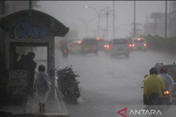 BMKG memperingatkan potensi hujan di sejumlah wilayah Indonesia