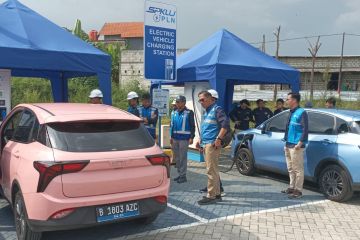 Daftar SPKLU di rest area tol Trans Jawa untuk perjalanan libur Nataru