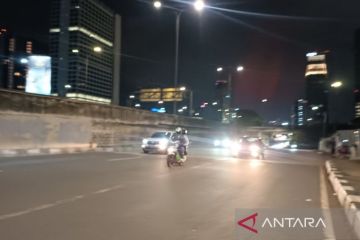 H-2 Lebaran, jalanan di Jakarta Selatan lengang