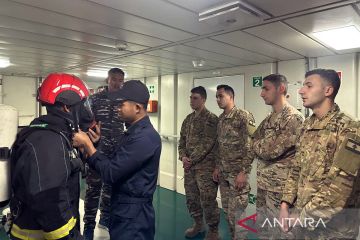 KRI Diponegoro jadi tempat latihan stage at sea Angkatan Laut Lebanon