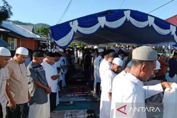 Warga Muslim di Leihitu sudah laksanakan shalat Idul Fitri