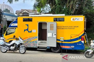 Kementerian PUPR siagakan mobil toilet kabin dukung mudik di Puncak