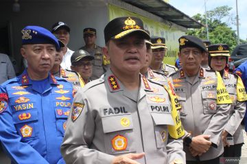 Kabaharkam Polri periksa kesiapan arus balik di Pelabuhan Bakauheni