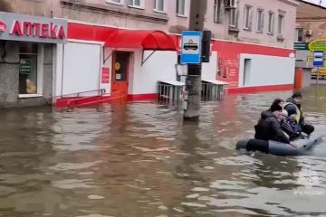 10.000 lebih rumah di sejumlah wilayah Rusia terendam banjir