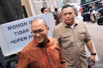 Rosan Roeslani hanya lima menit sambangi rumah Megawati