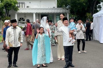 Antusias masyarakat ikuti "open house" tunjukkan kecintaan pada Jokowi