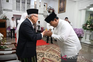 Wapres gelar halal bihalal dengan pegawai dan wartawan