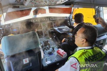 Otoritas Bandara ramp check pesawat viral di Bandara Kualanamu