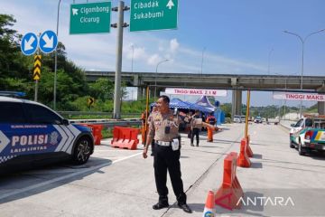 Polisi pastikan Tol Bocimi akan difungsikan untuk arus balik