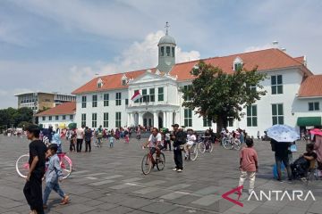 Wisata Kota Tua jadi pilihan masyarakat untuk mengisi libur Lebaran