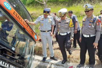 Jasa Raharja jamin korban kecelakaan bus Rosalia Indah dapat santunan