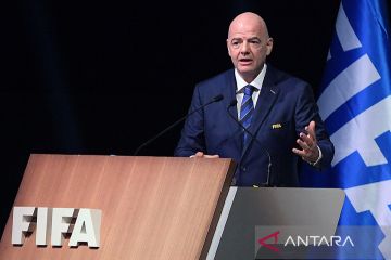 Presiden FIFA minta seluruh dunia bergerak lawan rasisme