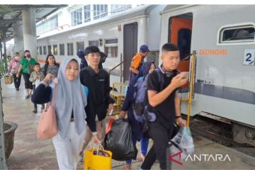 KAI Sumut catat 10.500 penumpang pada Lebaran hari kedua