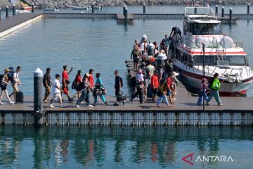 Jumlah wisatawan menyeberang ke Nusa Penida dari Pelabuhan Sanur meningkat