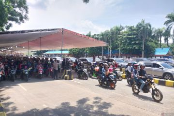 Kapolda Lampung sebut arus balik di Bakauheni masih normal