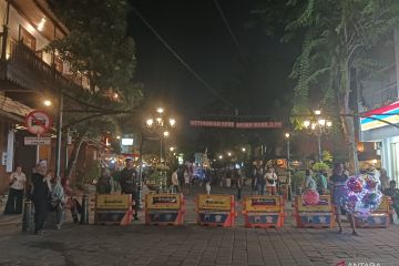 Kota Lama Semarang dipadati wisatawan saat libur Lebaran