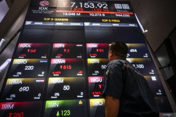 IHSG Rabu dibuka menguat 42,33 poin