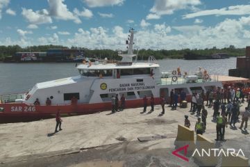 Basarnas dan Forkominda pantau pengamanan di alur pelayaran perairan Pangkalbalam