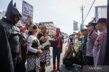 Ucapan terima kasih bagi petugas Pos Pam Lebaran 2024