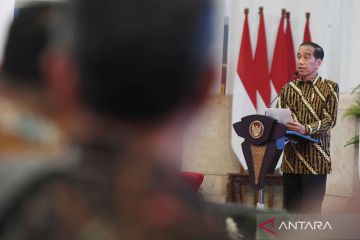 Presiden Jokowi hadiri peringatan 22 Tahun Gerakan Nasional APU PPT